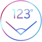 Ultraszeroki ikona kolor Ultraszeroki ikona kolor