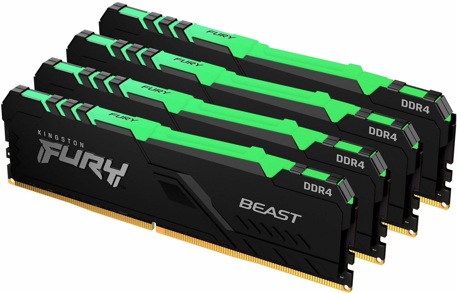 KINGSTON Fury Beast RGB 128GB 3600MHz Pamięć RAM niskie ceny i opinie