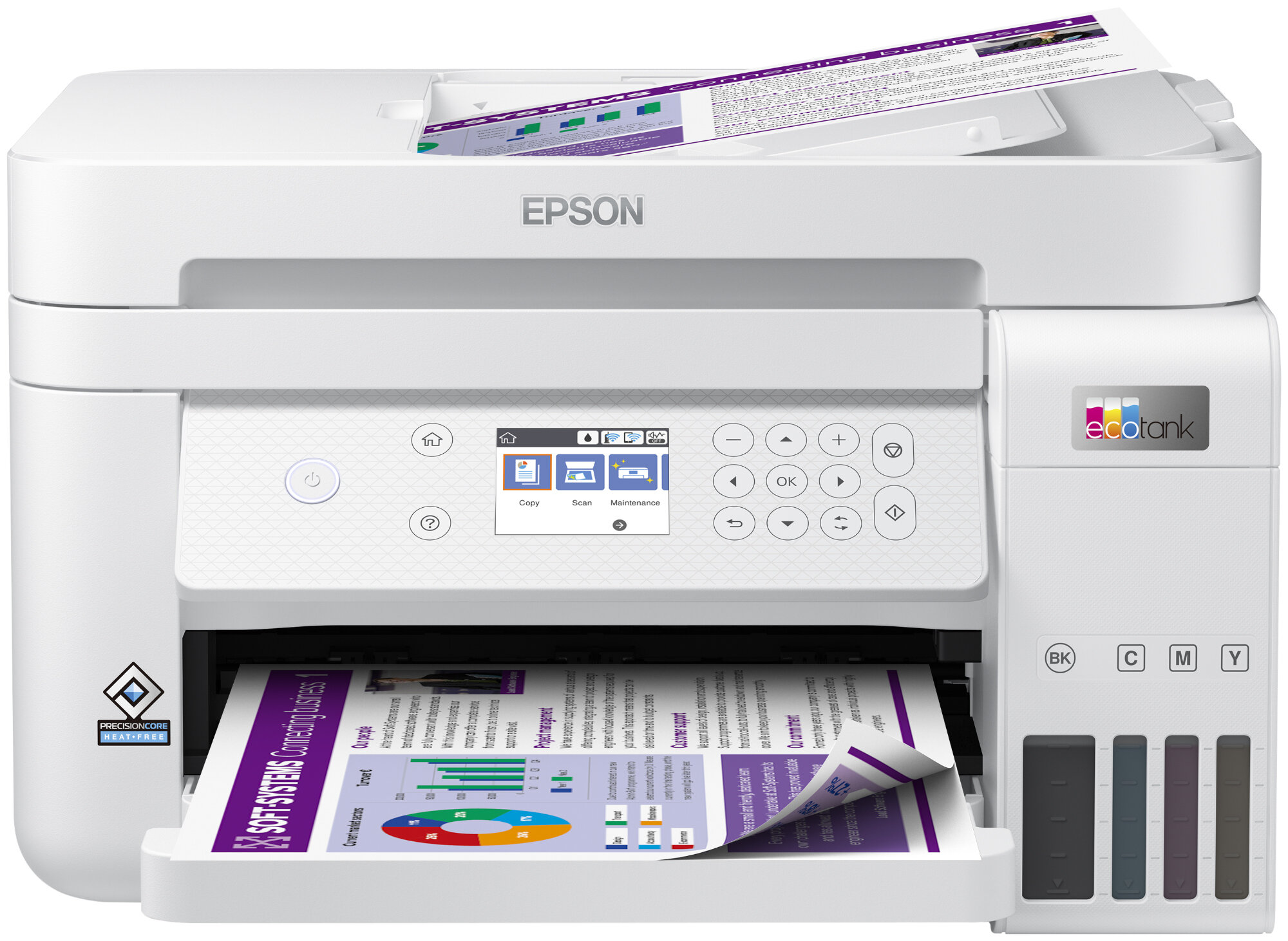 Epson Ecotank L Urz Dzenie Wielofunkcyjne Niskie Ceny I Opinie W