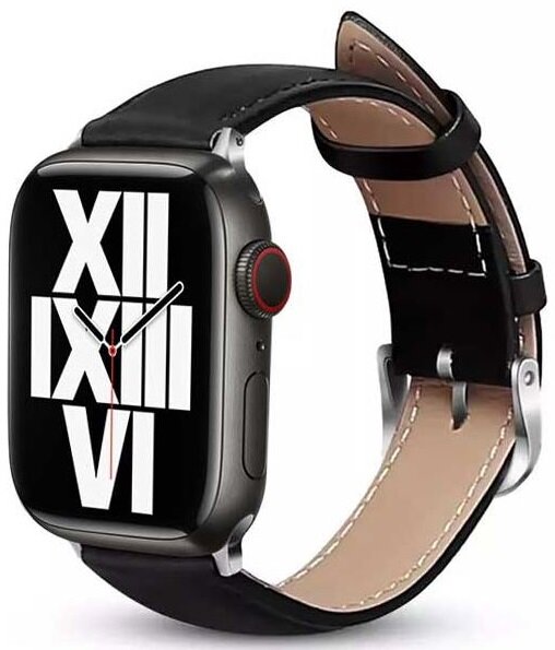 Crong Noble Band Do Apple Watch Mm Czarny Pasek Niskie Ceny