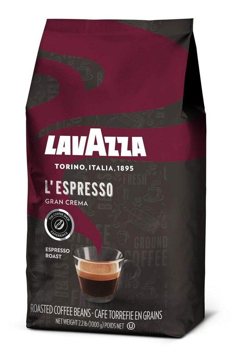 LAVAZZA Gran Crema Espresso 1kg Kawa Ziarnista Niskie Ceny I Opinie W