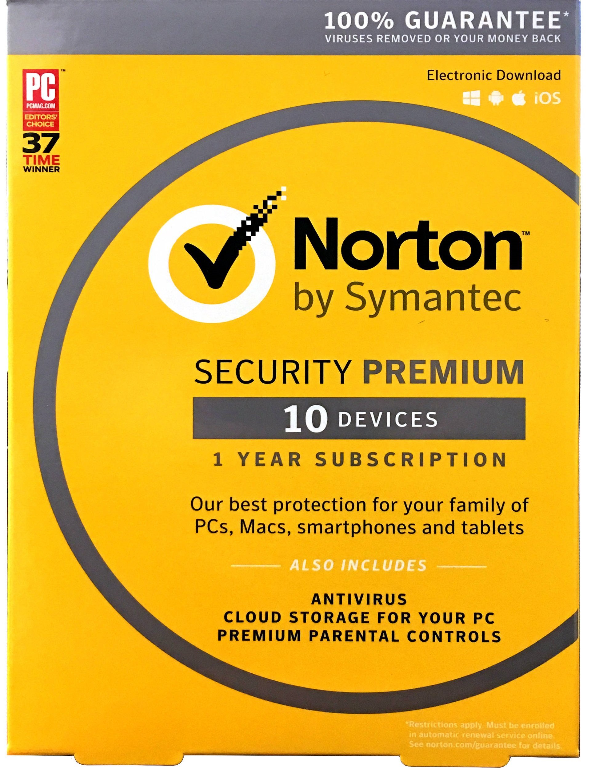 norton security premium 2 years
