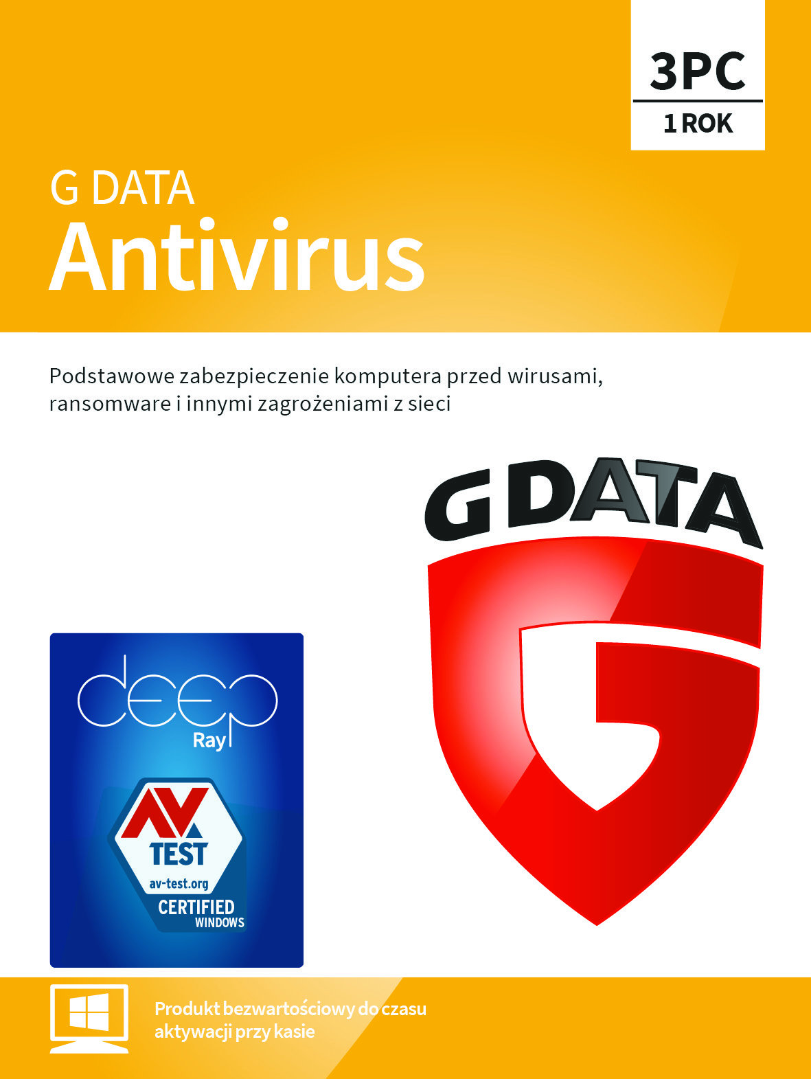 g data antivirus opinie