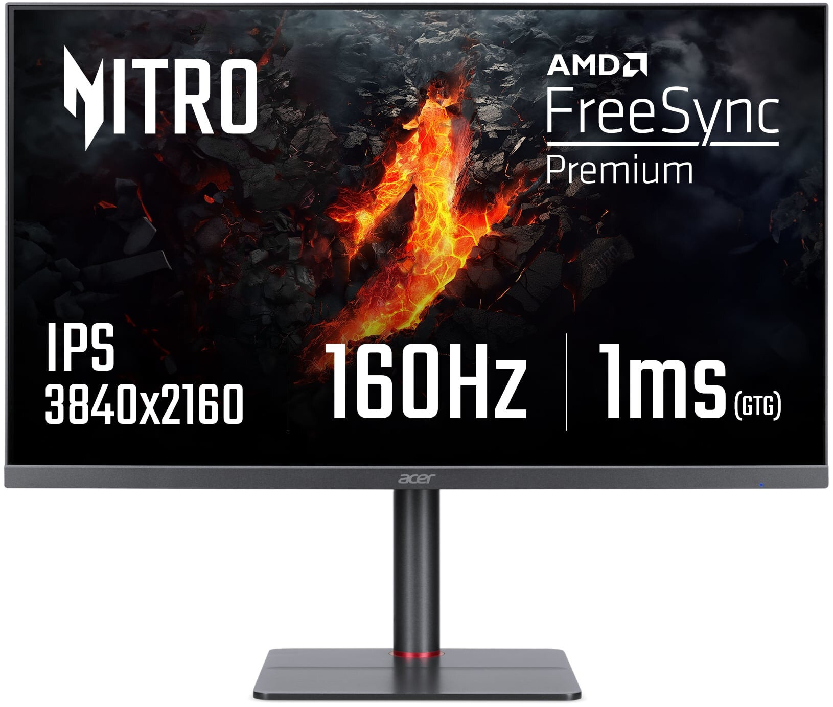 Monitor ACER Nitro XV275KV 27" 3840x2160px IPS 160Hz 1 ms