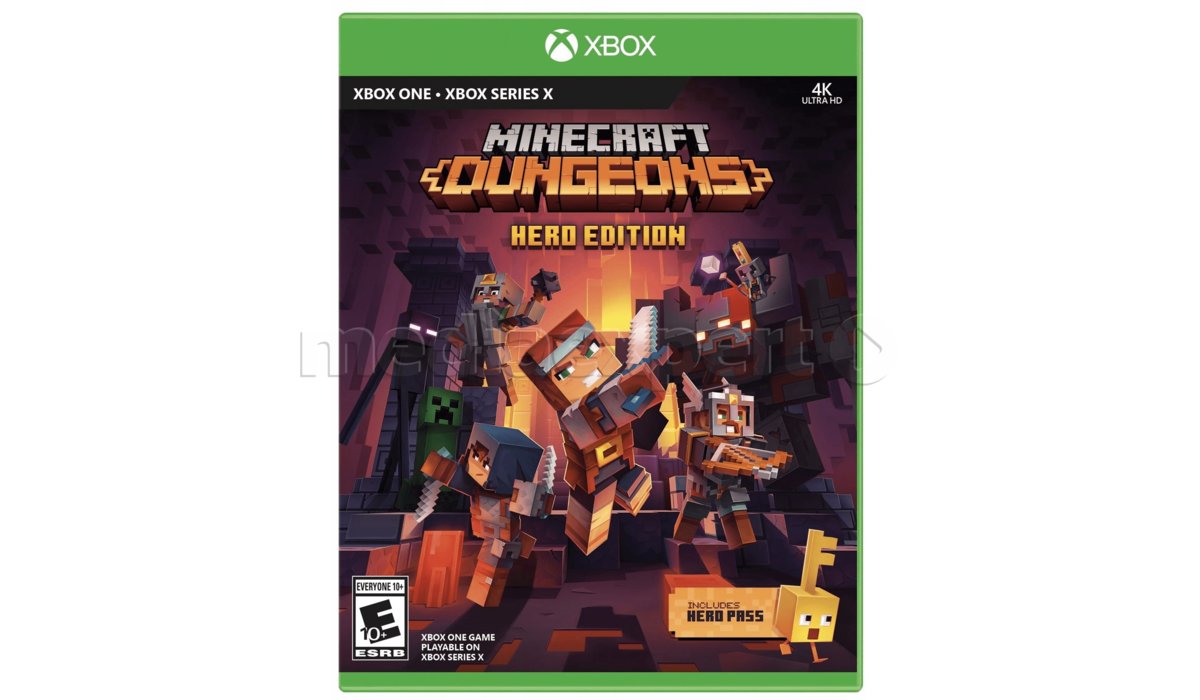 Minecraft Dungeons Hero Edition Gra Xbox Series X Ceny I Opinie W Media Expert 1703