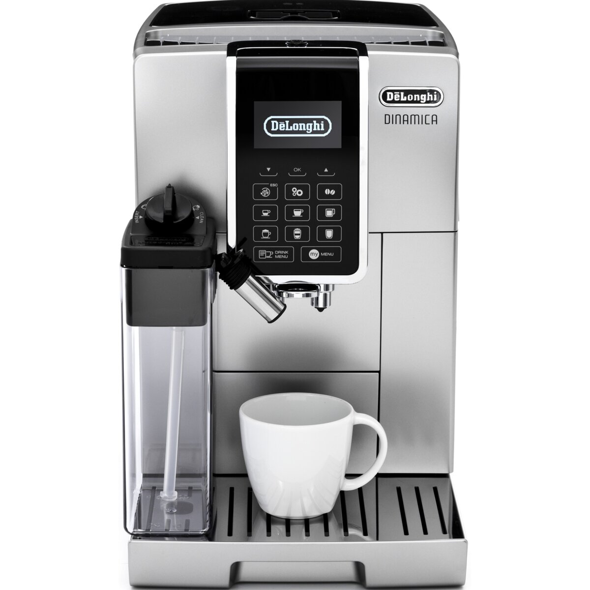 DELONGHI Dinamica ECAM 350.75.S Ekspres ceny i opinie w Media Expert