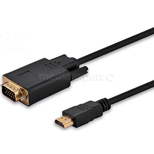SAVIO 1.8 m Kabel HDMI - VGA - ceny i opinie w Media Expert