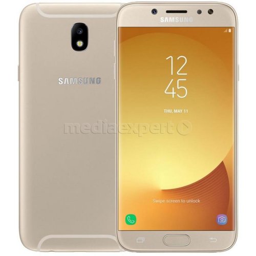 SAMSUNG Galaxy J7 2017 SM-J730F Złoty Smartfon - ceny i opinie w Media  Expert