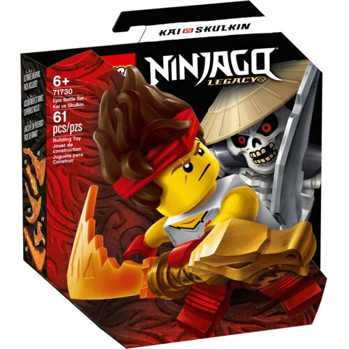 Lego Ninjago Epicki Zestaw Bojowy Kai Kontra Szkielet 71730 Ceny I Opinie W Media Expert