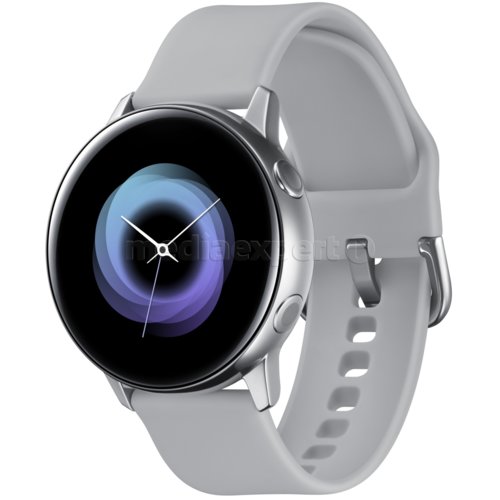 SAMSUNG Galaxy Watch Active Srebrny Smartwatch - ceny i opinie w Media  Expert