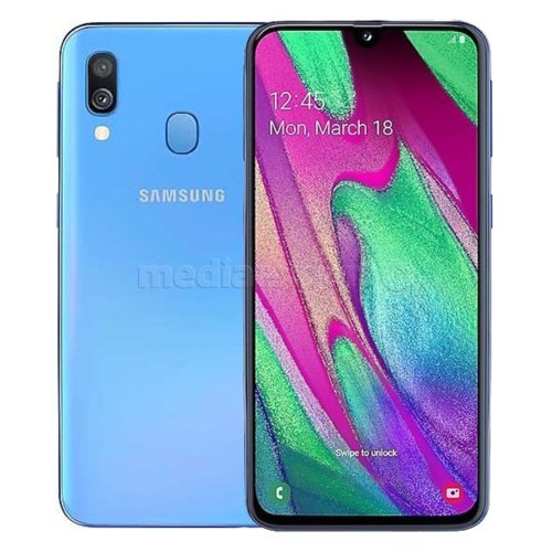 SAMSUNG Galaxy A40 SM-A405 Niebieski Smartfon - ceny i opinie w Media Expert