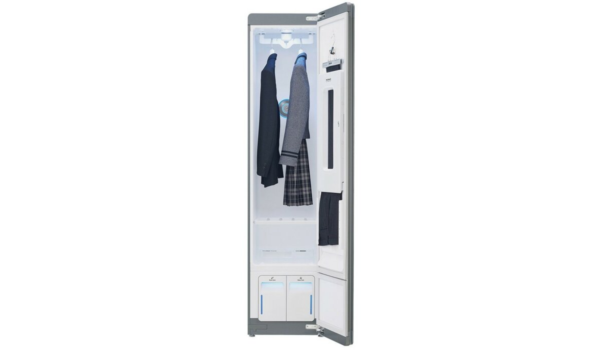 Паровой шкаф для ухода за одеждой lg s3mfc styler