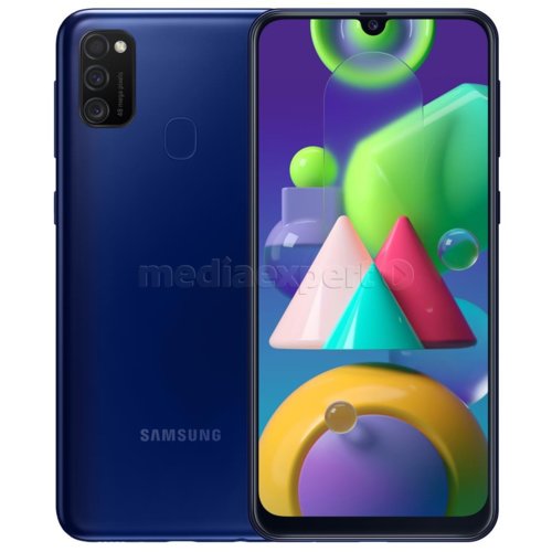 SAMSUNG Galaxy M21 Niebieski Smartfon - ceny i opinie w Media Expert