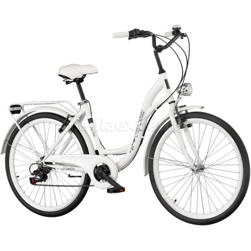 DAWSTAR Citybike S7B Biały Rower miejski - ceny i opinie w Media Expert
