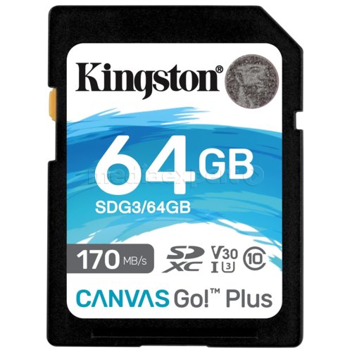 KINGSTON Canvas Go! Plus SDXC 64GB Karta pamięci - ceny i opinie w Media  Expert