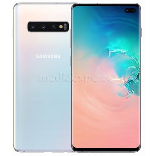 SAMSUNG Galaxy S10+ 8/128GB SM-G975 Prism White Smartfon - ceny i opinie w Media  Expert