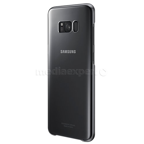 SAMSUNG Clear do Galaxy S8 Plus EF-QG955CBEGWW Czarny Etui - ceny i opinie  w Media Expert