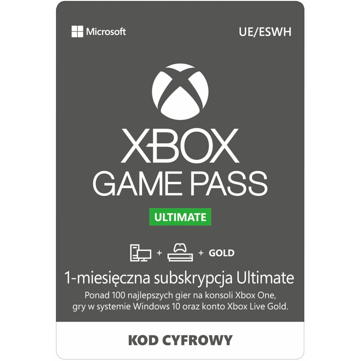 xbox game pass ultimate 1 month price