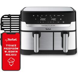 Frytkownica beztłuszczowa TEFAL Dual Easy Fry & Grill EY905D10 Air Fryer z podwójnym koszem