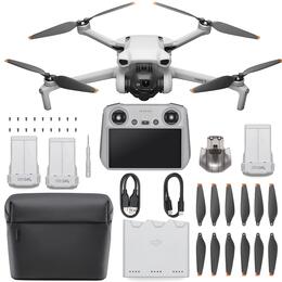 Dron DJI Mini 3 Fly More Combo (DJI RC) Wideo 4K HDR, czas lotu do 38 min., 249g