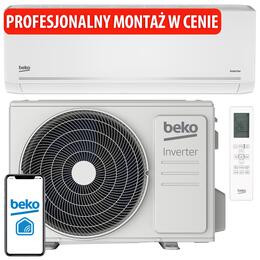 Klimatyzator split, pompa ciepła powietrze – powietrze Beko BEEPGH 120/BEEPGH 121 z usługą montażu