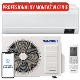 Klimatyzator Split, Pompa ciepła powietrze - powietrze SAMSUNG WindFree Pure 1.0 AR12AXKAAWKN/EU 