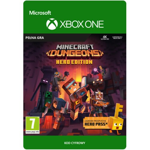 Kod Aktywacyjny Minecraft Dungeons Hero Edition Gra Xbox One Ceny I Opinie W Media Expert