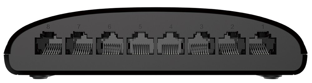 Switch D-LINK DGS-1008D - pełna prędkość wydajność Ethernet Fast Ethernet