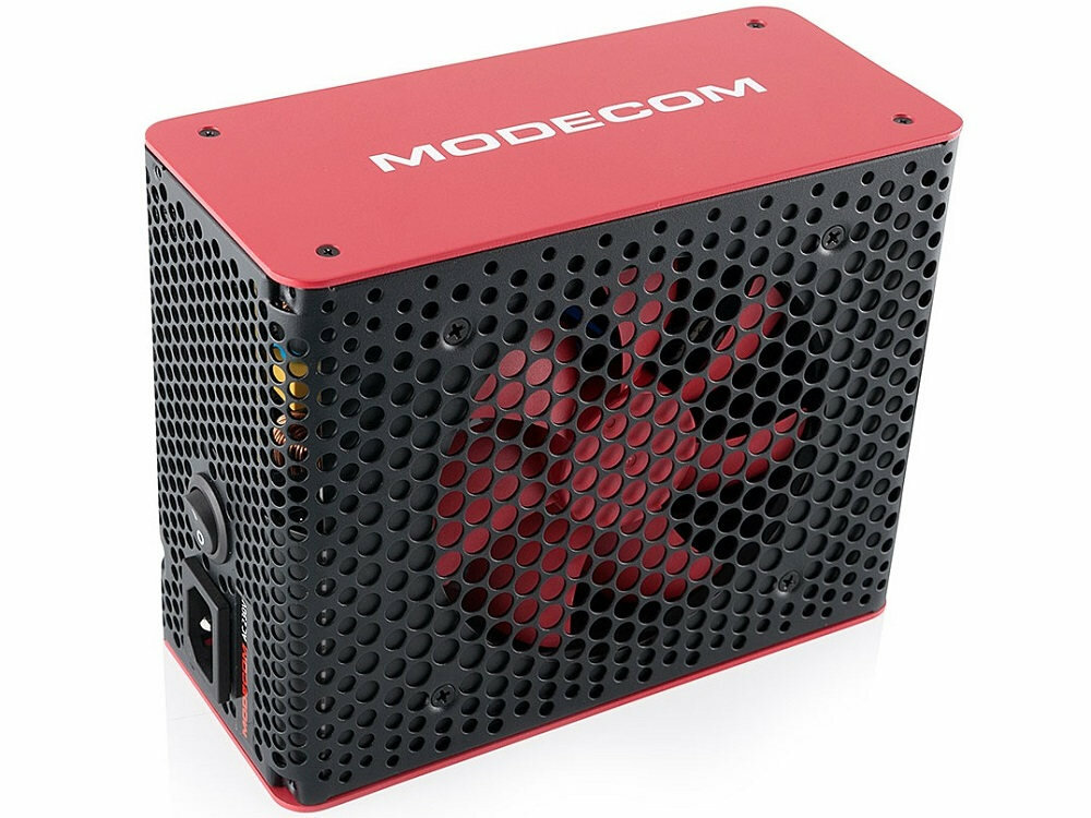 Zasilacz MODECOM Volcano 750W Bronze - system chlodzenia
