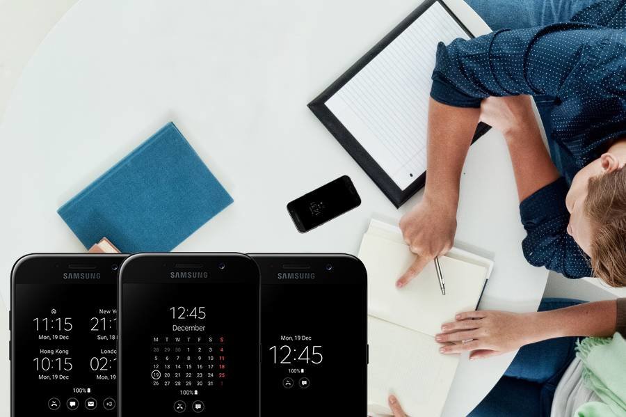 Samsung Always on Display. Zawsze na bieżąco Samsung Always on Display. Zawsze na bieżąco