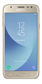 Samsung Samsung Galaxy J3 2017 Packshot Samsung Samsung Galaxy J3 2017 Packshot