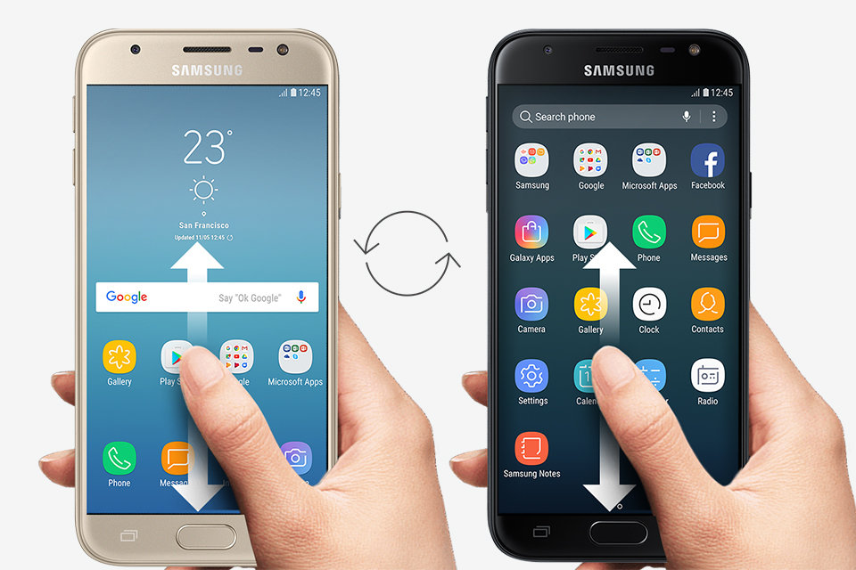 Samsung Zwiększona użyteczność. Nowy, lepszy interfejs Samsung Zwiększona użyteczność. Nowy, lepszy interfejs