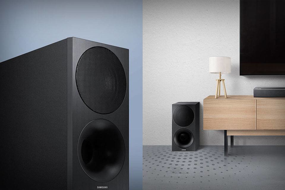 Samsung Głęboki i czysty bas. Samsung Głęboki i czysty bas.