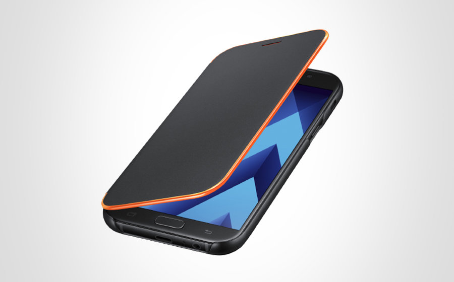 Samsung Etui Neon Flip. Styl i praktyczność Samsung Etui Neon Flip. Styl i praktyczność