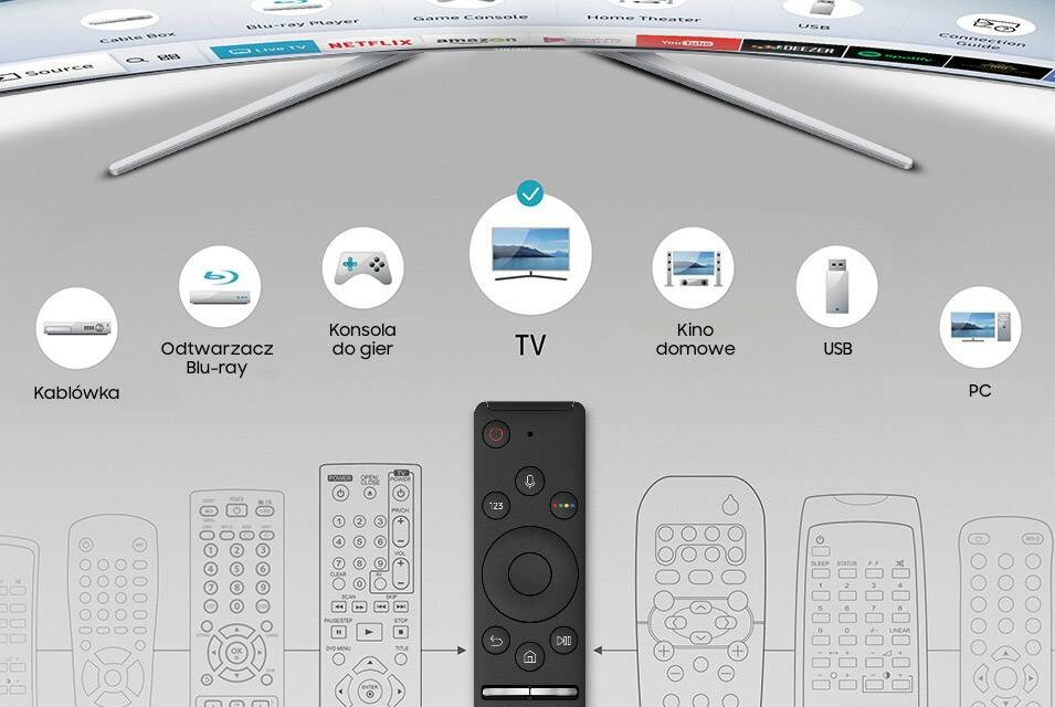 Samsung Jeden pilot do większości urządzeń. Smart Control Samsung Jeden pilot do większości urządzeń. Smart Control