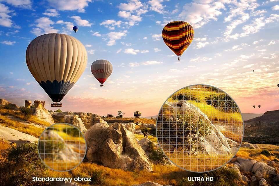 Samsung Gwarancja obrazu w jakości 4K. Certyfikowane UHD Samsung Gwarancja obrazu w jakości 4K. Certyfikowane UHD