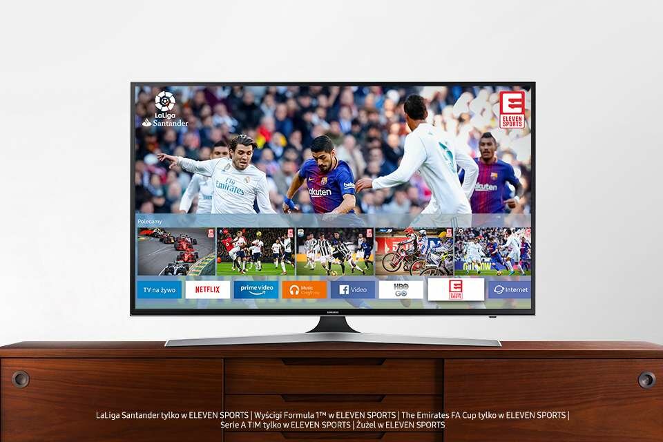 Samsung Łatwy dostęp do aplikacji, filmów i seriali. Smart Hub Samsung Łatwy dostęp do aplikacji, filmów i seriali. Smart Hub