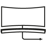 Samsung One Mount & One Cable (Jeden wieszak i jeden kabel) Samsung One Mount & One Cable (Jeden wieszak i jeden kabel)