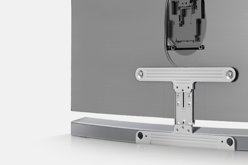 Samsung Prostota zawieszenia i podłączenia. One Mount & One Cable (Jeden wieszak i jeden kabel) Samsung Prostota zawieszenia i podłączenia. One Mount & One Cable (Jeden wieszak i jeden kabel)