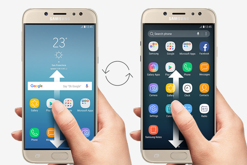 Samsung Zwiększona użyteczność. Nowy, lepszy interfejs Samsung Zwiększona użyteczność. Nowy, lepszy interfejs