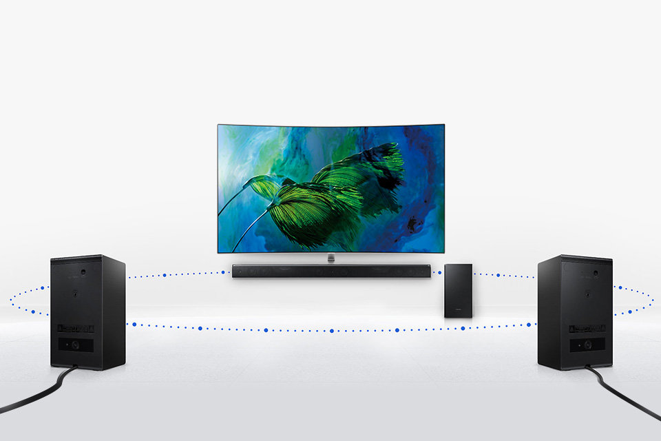 Samsung Idealne uzupełnienie dźwięku. Soundbar ATMOS HW-K950* Samsung Idealne uzupełnienie dźwięku. Soundbar ATMOS HW-K950*