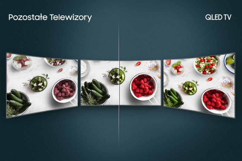 Samsung Q Viewing Angle szeroki kąt widzenia. Każde miejsce do oglądania ulubionego filmu jest dobre Samsung Q Viewing Angle szeroki kąt widzenia. Każde miejsce do oglądania ulubionego filmu jest dobre
