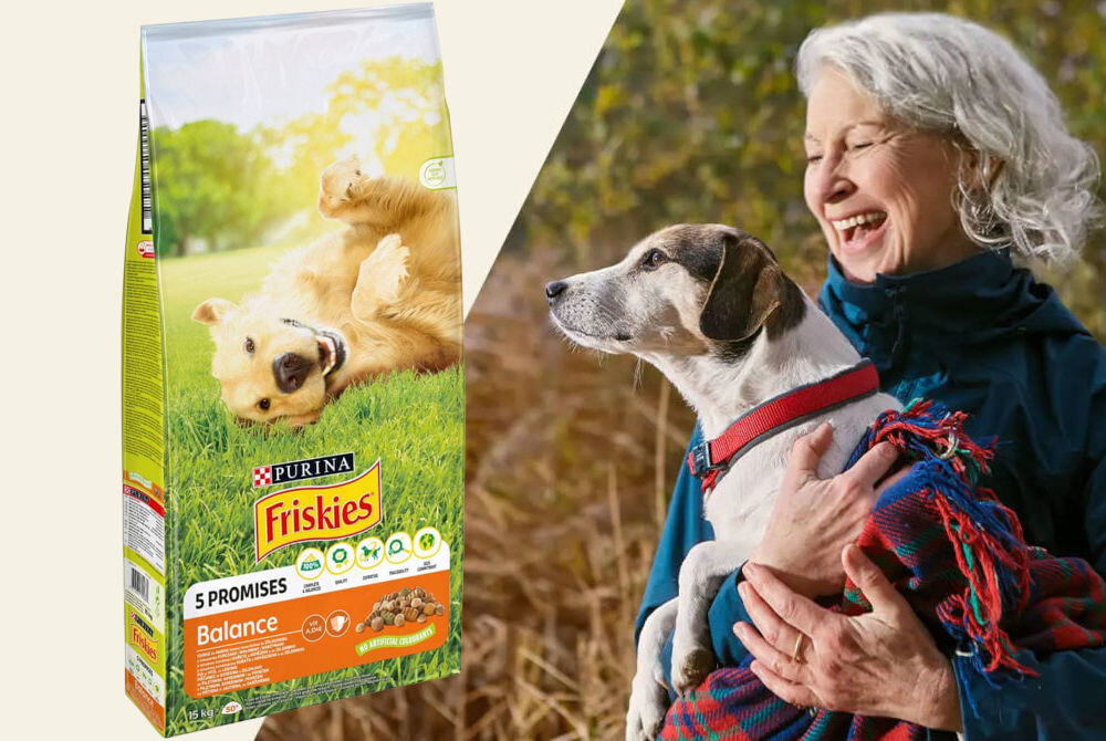Karma dla psa FRISKIES Balance Kurczakiem z warzywami 15 kg sklad analiza
