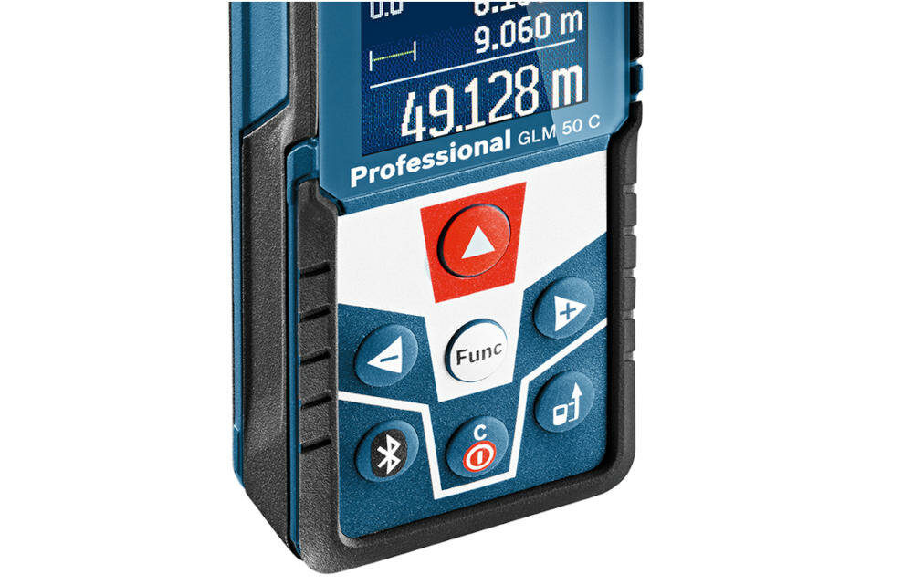 BOSCH GLM 50 C sterowanie klawisze obsługa