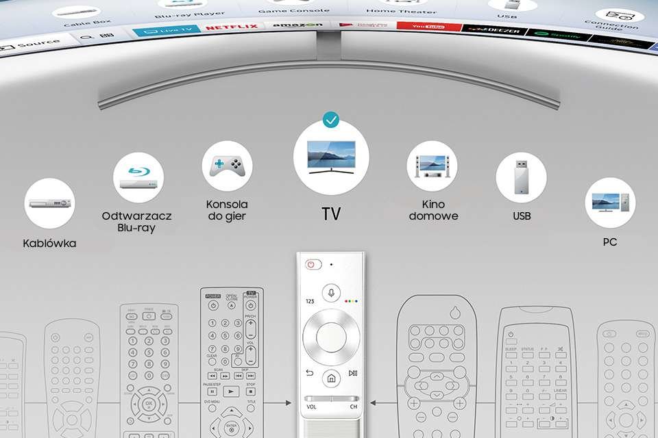 Samsung Jeden pilot do większości urządzeń. Smart Control Samsung Jeden pilot do większości urządzeń. Smart Control