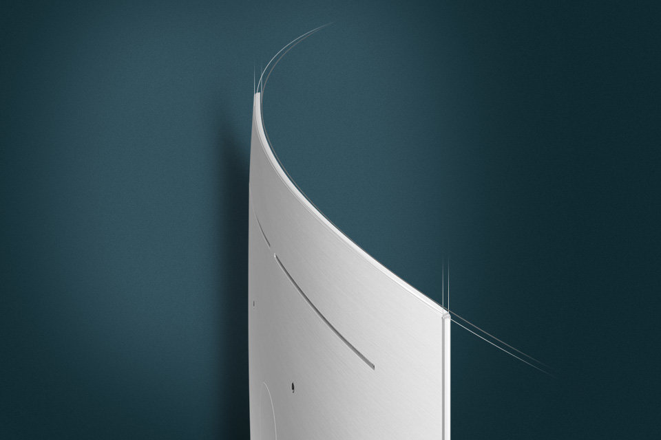 Samsung Wciągająca głębia obrazu. Zakrzywiony ekran Samsung Wciągająca głębia obrazu. Zakrzywiony ekran