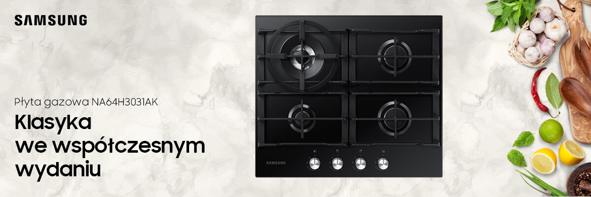 Płyta gazowa Samsung NA64H3031AK Płyta gazowa Samsung NA64H3031AK