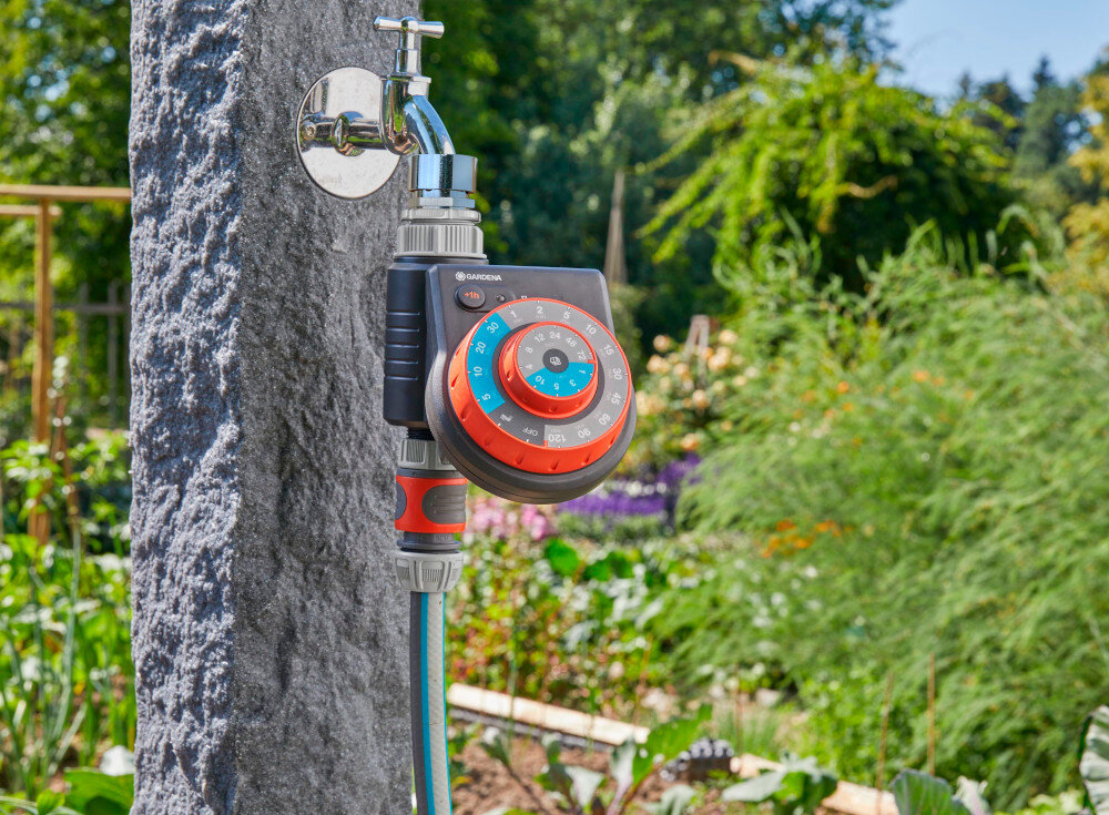 Sterownik nawadniania GARDENA Easy plus 01888-20 automatyczne podlewanie zarzadzanie wygoda efektywnosc oszczednosc