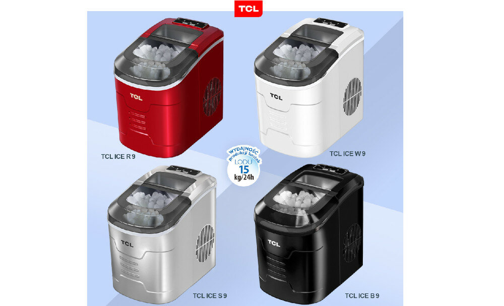 Kostkarka do lodu TCL Ice W9 kolory dostępność