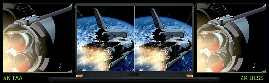 Laptop MSI GE63 Raider RGB 9SE - DLSS